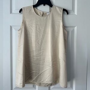 MaxMara Blouse Beige in Size M NWT
